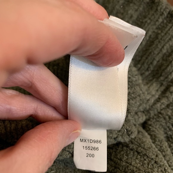 Cynthia Rowley Chenille Sweater, Small, Sage Green. - Picture 11 of 13